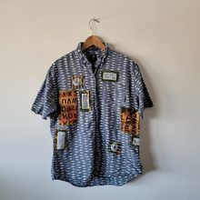 Load image into Gallery viewer, &#39;Volatile Irritibility&#39; XL Button-Up Tee
